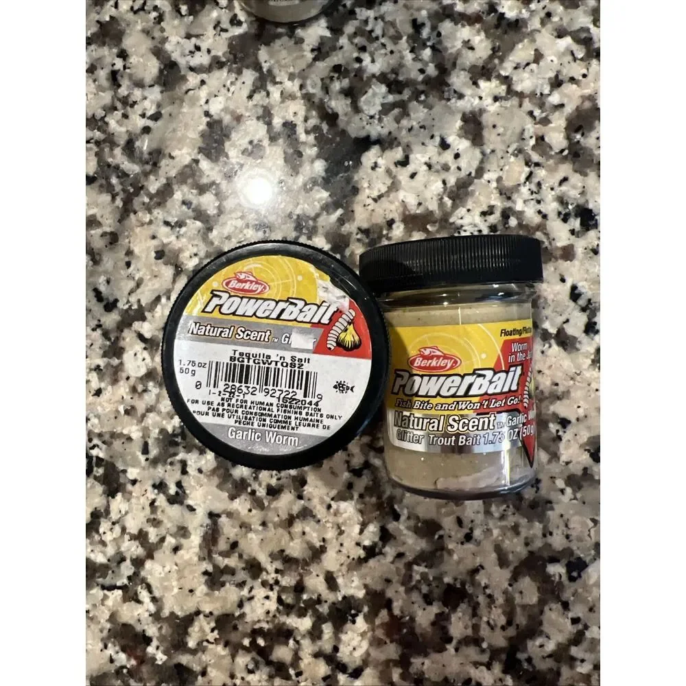 Berkley‎ PowerBait Natural Glitter Trout Dough Fish Tequila N Salt